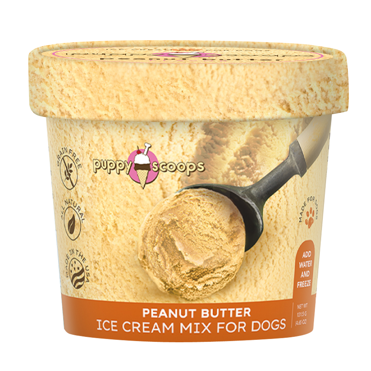 Puppy Cake LLC - Puppy Scoops Ice Cream Mix for Dogs: Maple Bacon / 4.65 oz